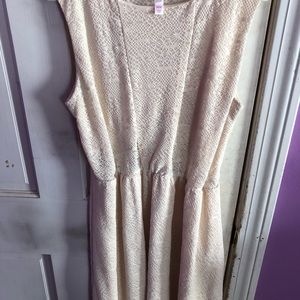 Dress, tan